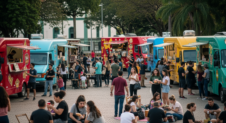 Food trucks eventos no Brasil: tendência dominante em eventos corporativos