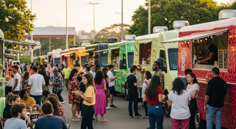 Tendências gastronômicas em food trucks para 2026 - novidades e inovação